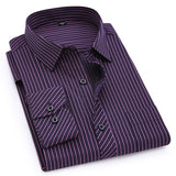 Men's Business Casual Long Shirt - Virtual Blue Store