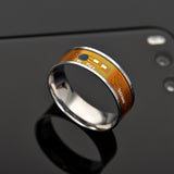 Fashion Men's Ring Magic Wear NFC Smart Ring Finger Digital Ring for Android phones with functional couple stainless steel ring - Virtual Blue Store